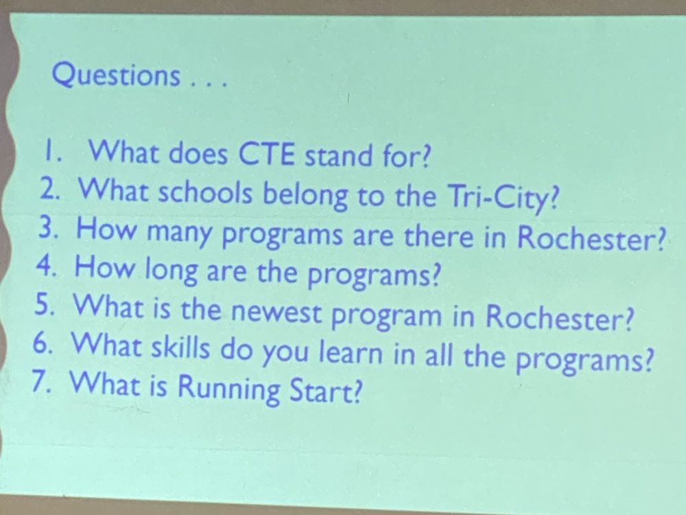 CTE slide questions
