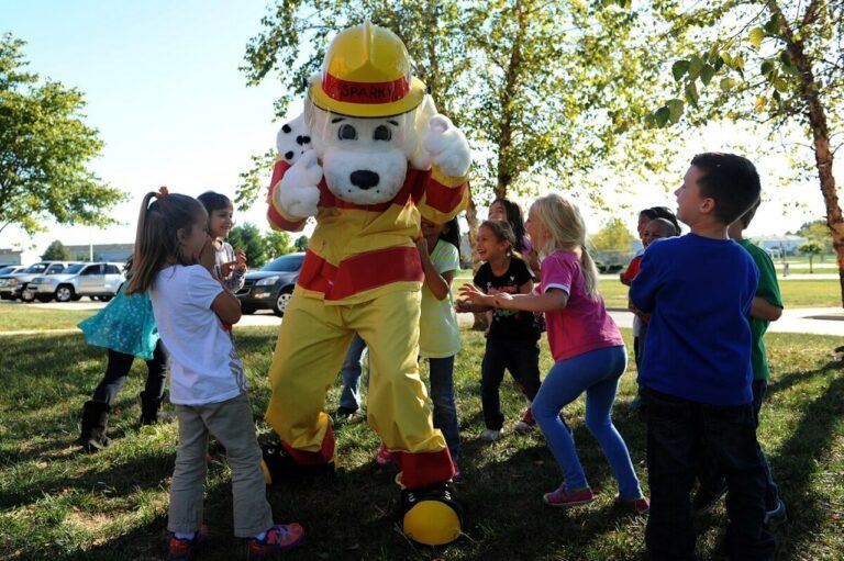 Rochester Fire Department Mascot dog 