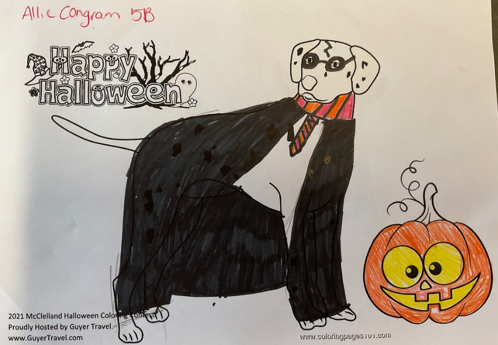 Mighty Mac Coloring Contest McClelland Elementary School