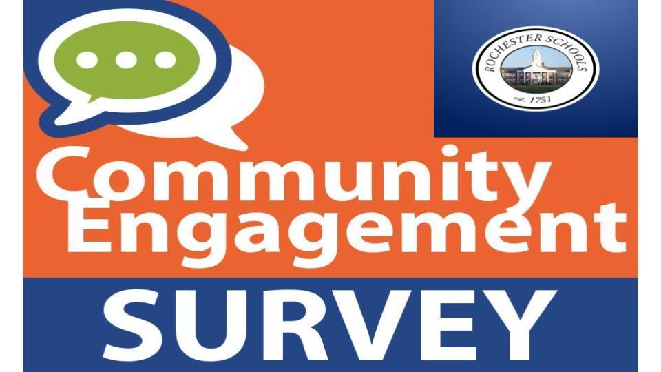 Community Engagement Survey flyer