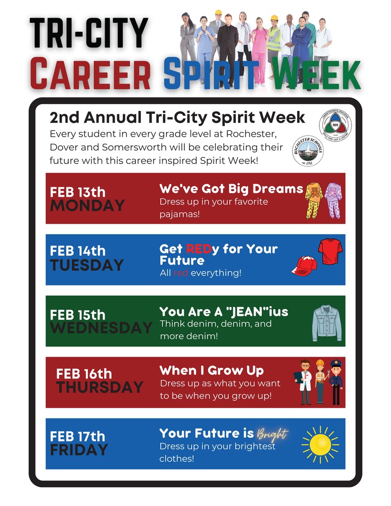 2nd Annual district-wide CTE Spirit Week