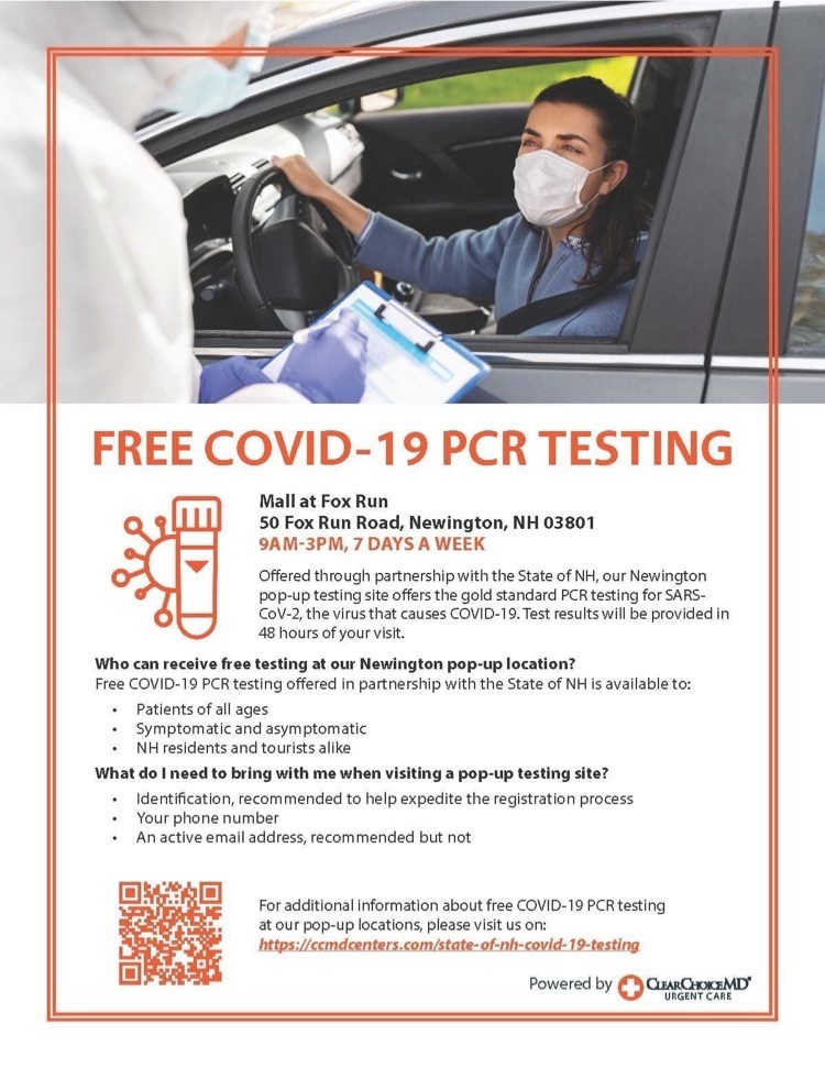 Free COVID PCR testing image