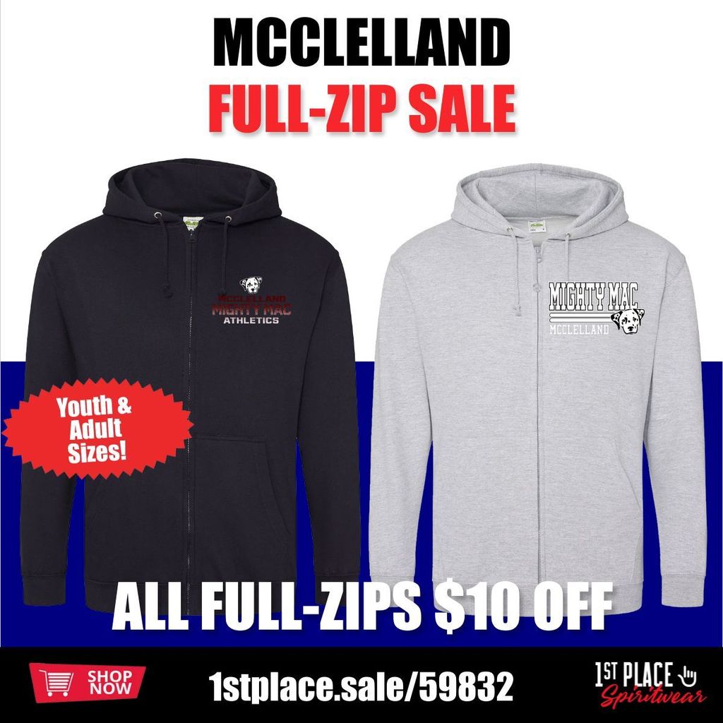 Full-Zip Sale!