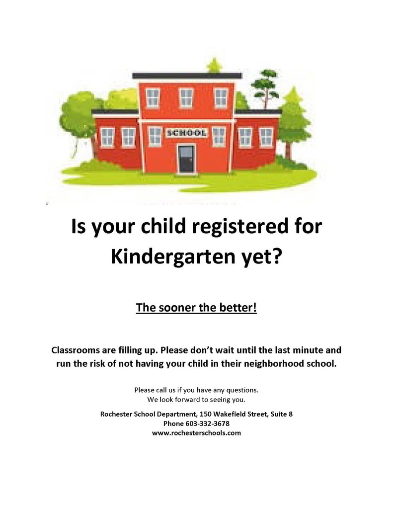 Kindergarten flyer